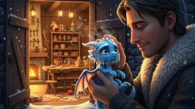 A Shivering Dragon Child Waited by the Toymakers DoorHe Gave Her the Only Warmth He Had HFY Reddit