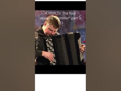 A VIVALDI The four seasons Summer part 3 1 aleksandr_hrustevich classicalmusic Hrustevich