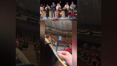 BAND POV Bluegrass Family Band Performs Carol of the Bells