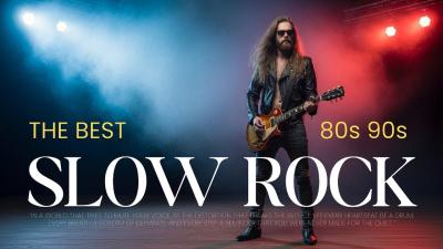 Best Slow Rock 80s 90s Mix  Late Night Guitar  Deep Calm