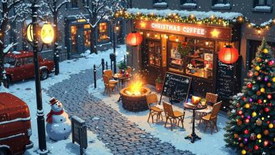 Chill Christmas Coffee December Lofi Chill Mix for Peaceful Holiday Lofi Christmas Playlist