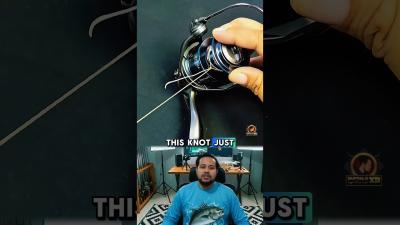 Easiest Fishing Reel Knot Ever