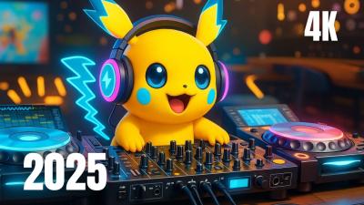 EDM Workout Mix 2025 High Energy Music for Gym Focus  Motivation
