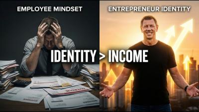 Employee vs Entrepreneur Mindset The Identity Shift That Changes Everything