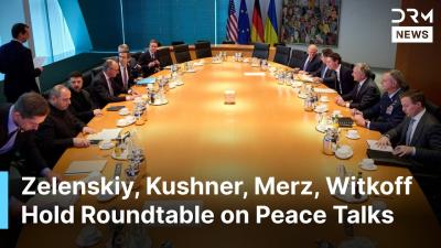 Five Hours of Discussion  Zelenskiy Merz and U.S. Envoys in ClosedDoor Talks  DRM News  AC1N