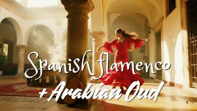 Flamenco  Arabian Guitar Mix  Soulful Spanish Fusion for Meditation Focus  Emotional Calm