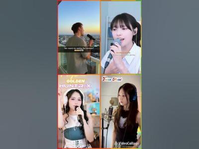 GOLDEN HUNTRX EJAE AUDREY NUNA REI AMI Kpop Demon Hunters  Beat Cover Compilation