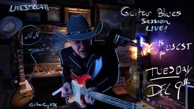 Guitar Session From Austin Texas Blues Music Tuesday  What  Dec92025 guitar blues music jazz