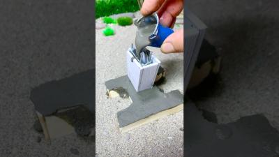 How I Built Mini House Columns Step by Step  DIY Tutorial P1 LDPHouseMini miniature diy
