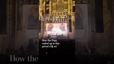How the Pope ended up in this priests DJ set