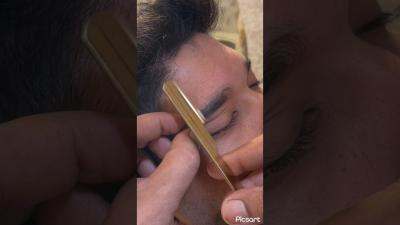 How to do eyebrow slits at home Complete beginners guide 2025