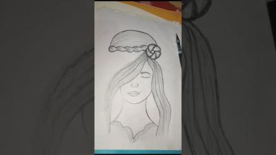 How to Draw a Beautiful Girl Face with Pencil  StepbyStepPencilDrawing Sketching