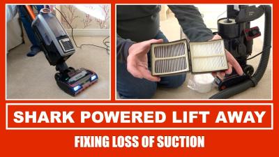 How To Fix Suction Loss In A Shark Powered Lift Away Vacuum Cleaner