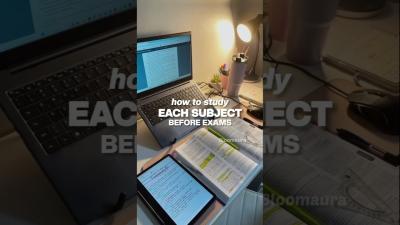  how to study each subject before exams 