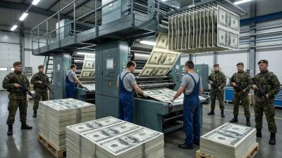 Inside the Money Printing Factory How Billions of Dollars Are Made