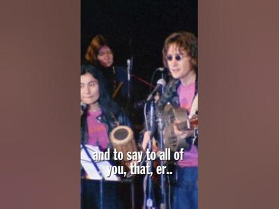 John Sinclair live  John  YokoPlastic Ono Band w David Peel  The Lower East Side 10 Dec 1971.