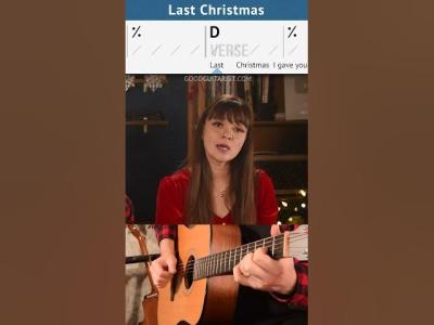 Last Christmas Acoustic Cover guitarcraft