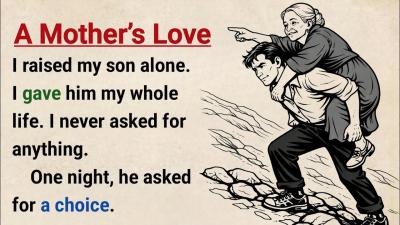 Learn English with Stories A Mothers Love  Level 3 English Listening  Speaking Practice