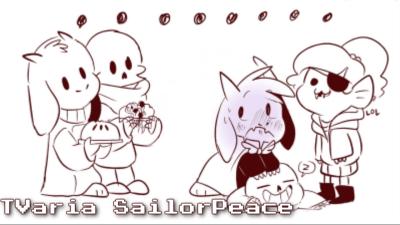 Little Fluffybuns  UndertaleLittletale Comic Dub Birthday Present