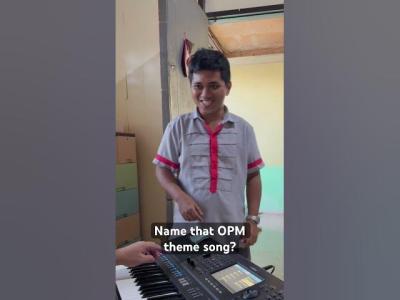 Name that opm Theme song . Name that tune namethattune