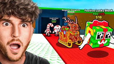 New NORTH POLE UPDATE  Festive Lucky Blocks