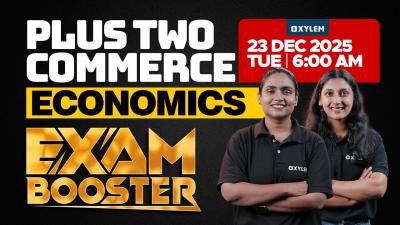 Plus Two Commerce  Economics  Exam Booster  Xylem Plus Two Commerce