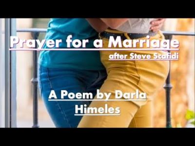 Reading Prayer for a Marriage  Powerful Contemporary Love Poem