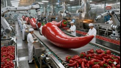 Secrets Inside The Factory The Unbelievable ChiliMilk Super Plant Creating Spicy Dairy