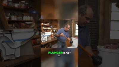 STOPPED UP TOILETS Fix Them Like a Pro Plumber shorts diy home plumbing fix tips