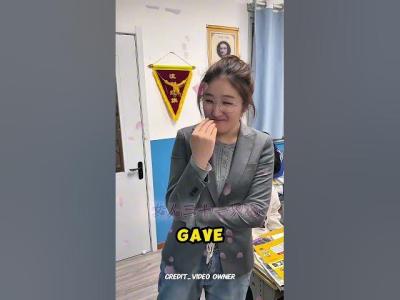 Teacher Was Embarrassed