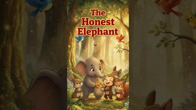 The Honest Elephant  Moral Story for Kids story englishshortstory shortstory kidslearning