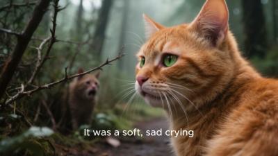 The Orange Cat and the Lost Bell  Bedtime Story for Kids