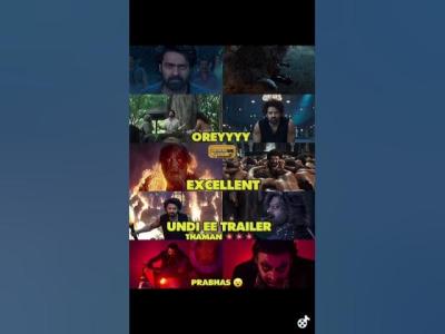 The RajaSaab Movie Trailer 2.0 Released Now therajasaab prabhas youtubeshorts shorts viral