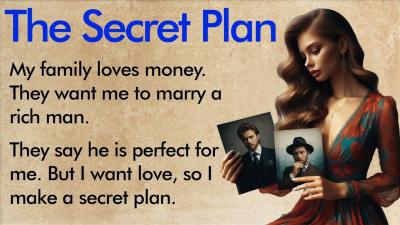 The Secret Plan English Listening  Speaking Practice A1A2 Level 