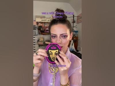 These Disney Villains mirrors are dramatic wetnwild disneyvillains makeuptools