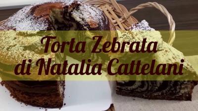 Torta morbida zebrata di Natalia Cattelani ricetta