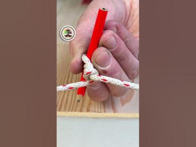 Trick with a Pencil String and Furniture Cardboard woodworking