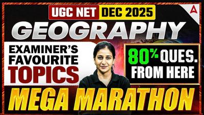 UGC NET Geography Marathon Class  UGC NET Geography Expected Topics Questions By Preeti Mam