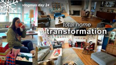 Vlogmas Finale Whole House Before  After You Wont Believe the Change  Vlogmas 2025 Day 24