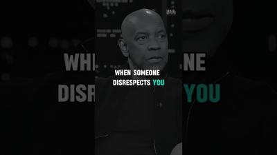 When Someone Disrespect You Dont Waste Your Energy  Denzel Washington motivation