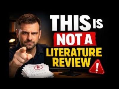 Why Your Literature Review Is Weak And How Lecturers Actually Grade It Part 1 LIVE