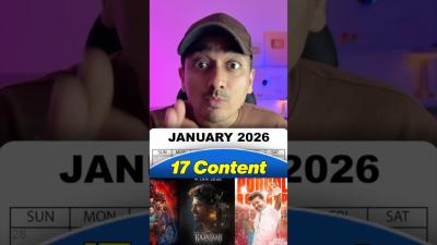2026 January Upcoming 17 Movies  Series