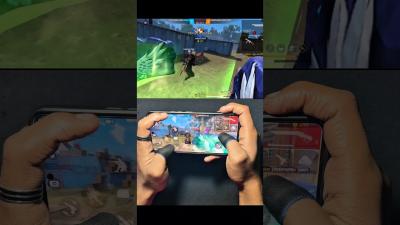 3 Finger Custom Hud free fire Handcam 