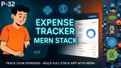 32 Users Status Admin Panel  MERN  Full Stack Project  Expense Tracker App  In Hindi