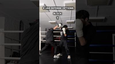 6 JAB Defense options  boxing boxingtraining boxer boxingcoach boxingdefense