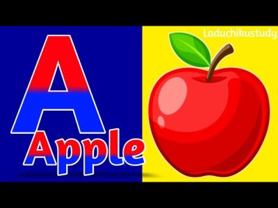 A for apple  अ स अनर  abcd  Abc phonics song nursery rhymes