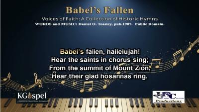 Babels Fallen  Karaoke in English Sing Along  Lyrics