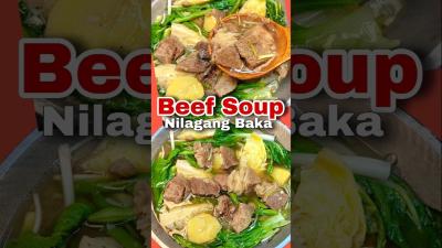 BEEF BULALO SOUP RECIPE  NILAGANG BAKA FILIPINO ULAM BUDGET MEAL