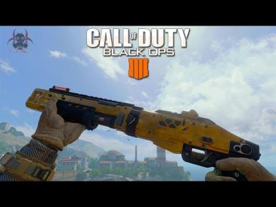 Black Ops 4  Road To Dark Matter MOG 12 SHOTGUN GOLD