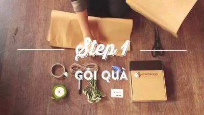 Cách gói quà theo kiểu VINTAGE đơn giản